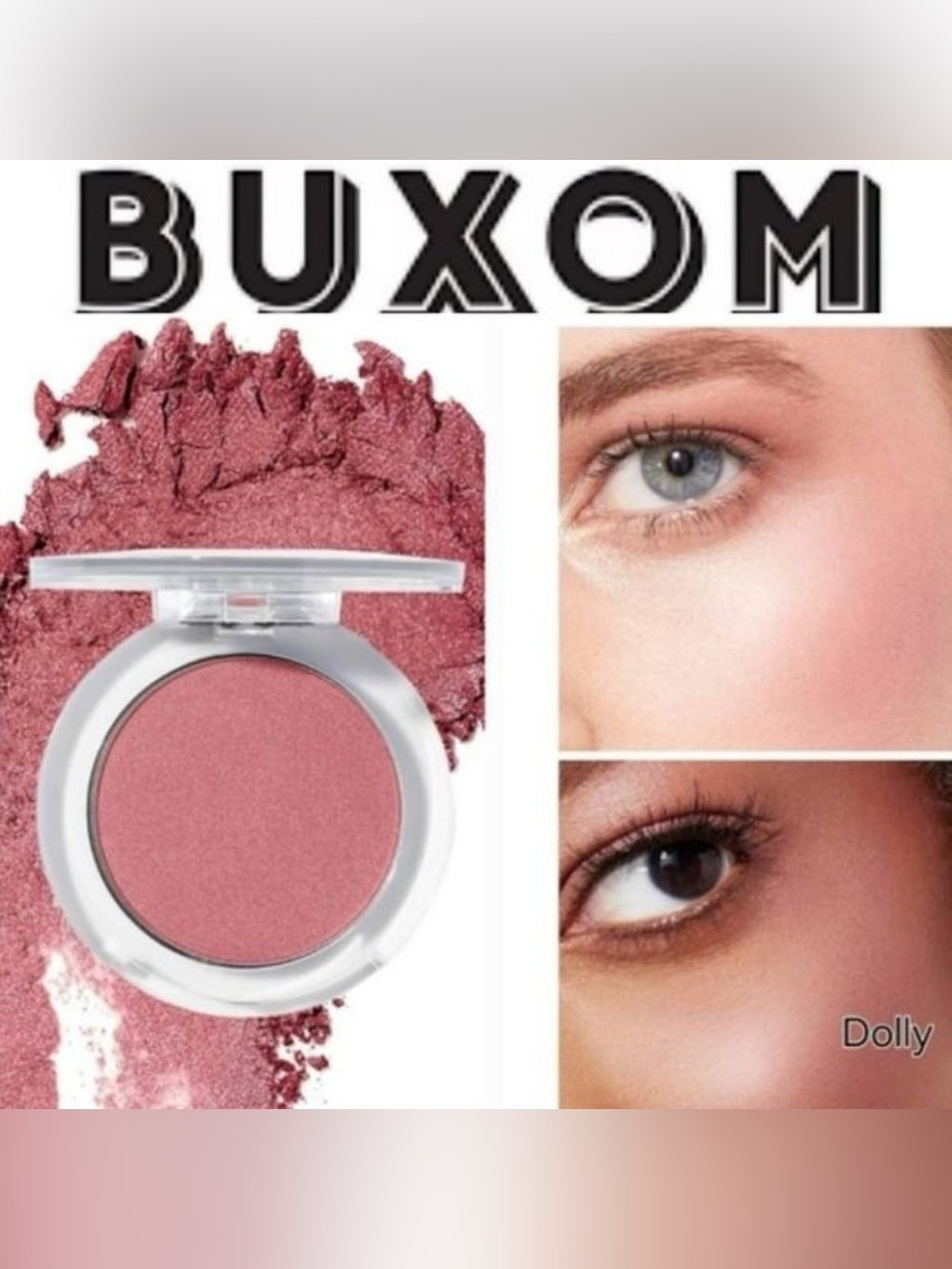 Buxom Wanderlust Primer Infused Blush- Dolly